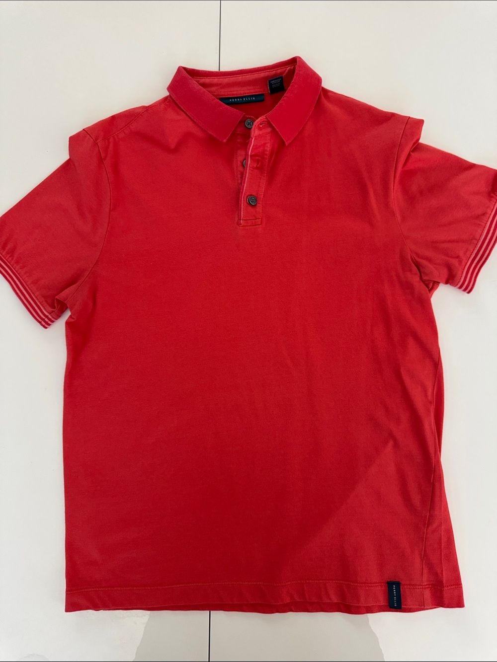 Perry Ellis Men's Red Polo Shirt